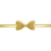 Gold Filled Double Heart Design Stacking Ring Medium