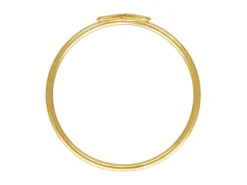 Gold Filled Double Heart Design Stacking Ring Medium