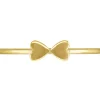 Gold Filled Double Heart Design Stacking Ring Small