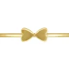 Gold Filled Double Heart Design Stacking Ring Large