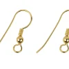 Gold Filled Ear Wire With Coil And Bead Pack of 2