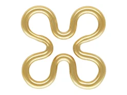 Gold Filled Flower Connector 7.5mm