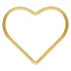 Gold Filled Heart Closed Ring 17mm