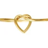 Gold Filled Heart Love Knot Design Ring Medium
