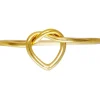 Gold Filled Heart Love Knot Design Ring Small
