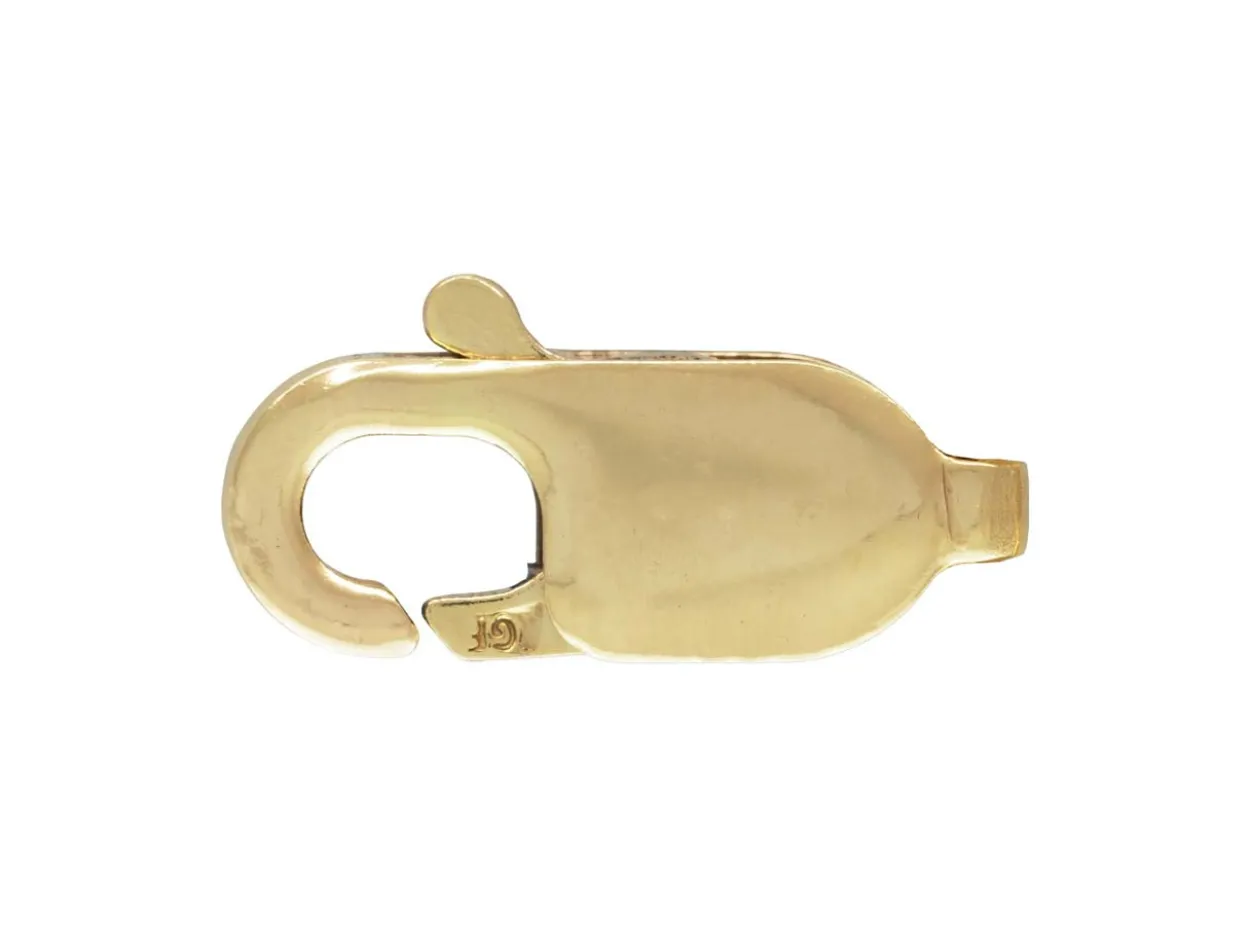 Gold Filled Lobster Trigger Clasp Catch Oval 10mm