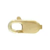 Gold Filled Lobster Trigger Clasp Catch Oval 8mm