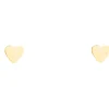 Gold Filled 3.5mm Heart Stud Earrings