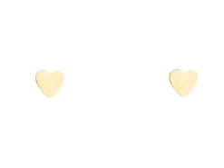 Gold Filled 3.5mm Heart Stud Earrings