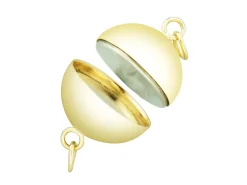 Gold Filled 10mm Magnetic Plain Ball Clasp