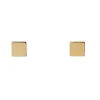Gold Filled 5mm Square Stud Earrings