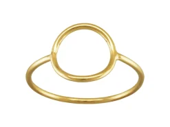Gold Filled Open Circle Design Ring Small