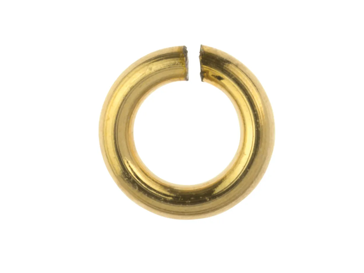 Gold Filled Open Jump Ring 3mm Pack of 20