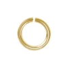 Gold Filled Open Jump Ring 9mm Pack of 10