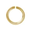 Gold Filled Open Jump Ring 10mm Pack of 10