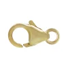 Gold Filled Oval Lobster Trigger Clasp Catch With Ring 8mm