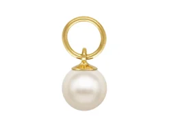 Gold Filled Pearl Hooplet 5mm