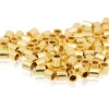 Gold Filled Plain Crimp Tube 1.2mm Id, 2.0mm Length, Pack of 100