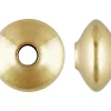 Gold Filled Plain Rondell 5.5mm Pack of 5