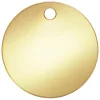 Gold Filled Round Disc 10mm Light Blank