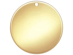 Gold Filled Round Disc 19mm Light Blank