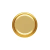 Gold Filled Round Ear Stud 4mm Bezel Set