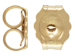 Gold Filled Scroll With Fluted Edge Medium Pack of 6