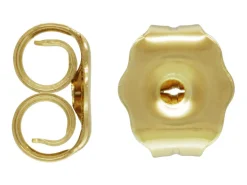Gold Filled Scroll With Fluted Edge Large Pack of 6