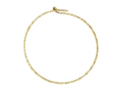 Gold Filled Sparkle Beading Hoop Earring 30mm