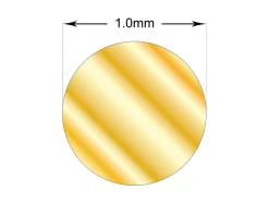 Gold Filled Sparkle Wire 1mm Half Hard