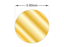 Gold Filled Sparkle Wire 0.9mm Half Hard