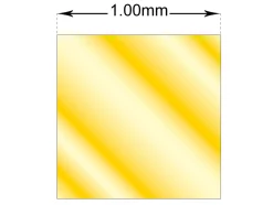 Gold Filled Square Wire 1.00mm Fully Annealed