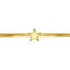 Gold Filled Star Design Stacking Ring Medium