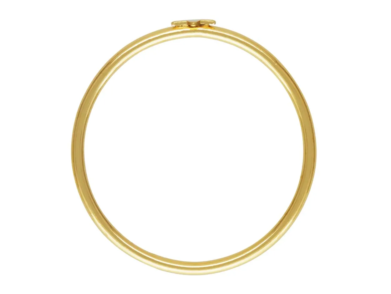Gold Filled Star Design Stacking Ring Medium