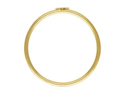Gold Filled Star Design Stacking Ring Large