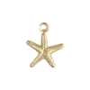 Gold Filled Star Fish Charm 8mm