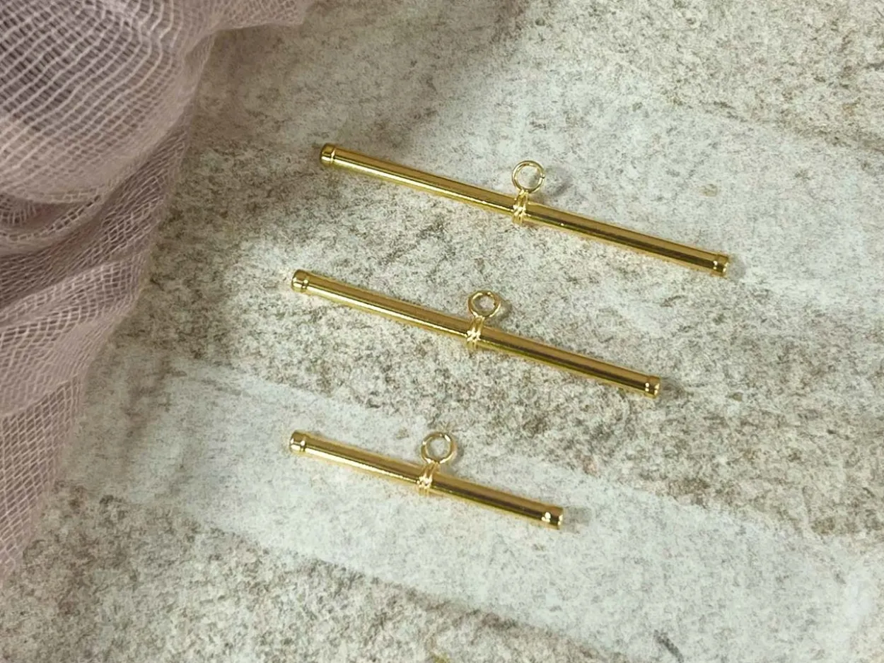 Gold Filled T-bar 24mm X 1.8mm