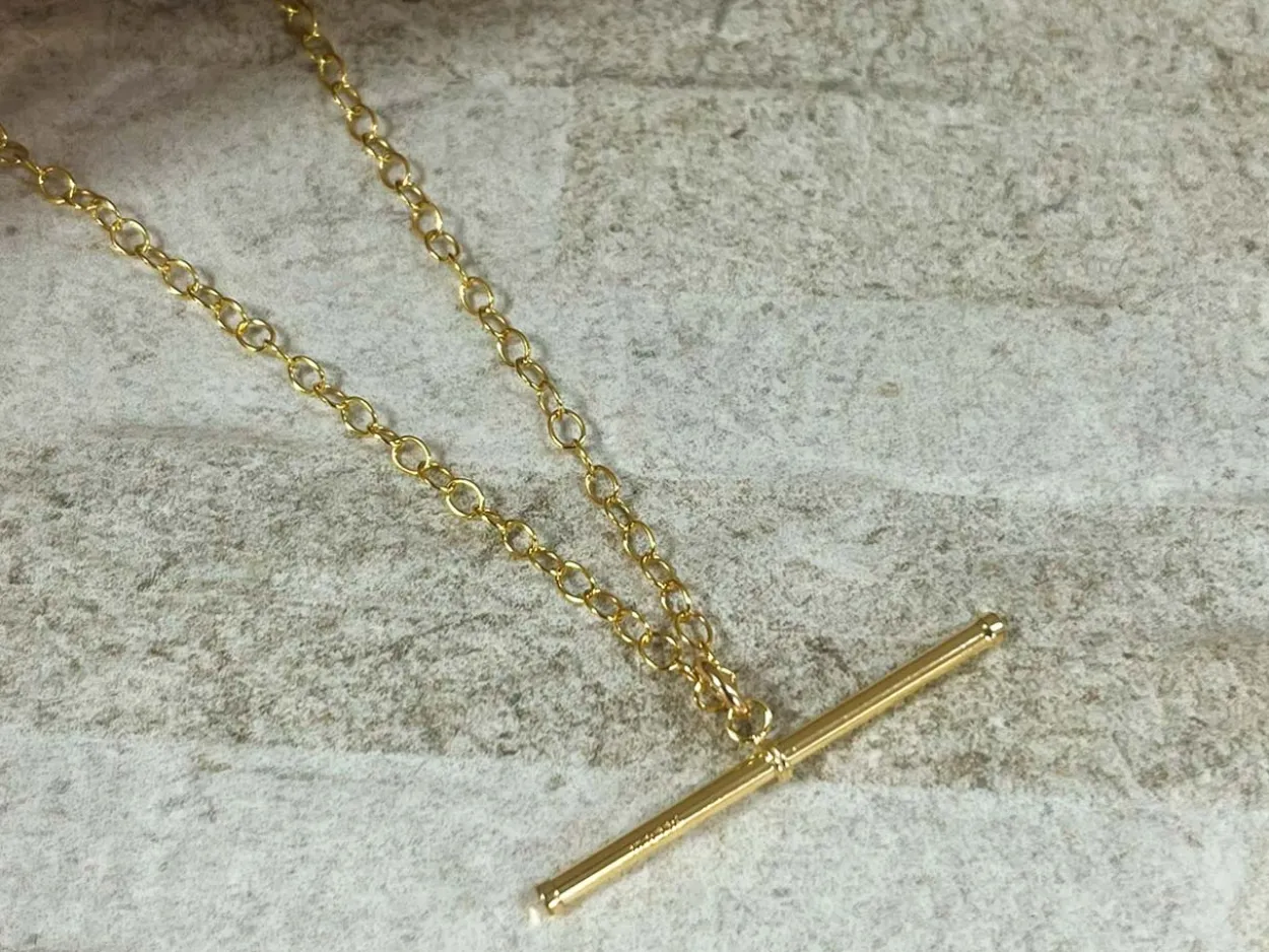 Gold Filled T-bar 33mm X 1.8mm