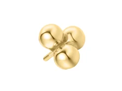 Gold Filled Trinity Ball Labret Post 3mm