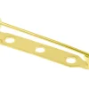 Gold Plated Brooch Pins 3 Hole 30mm Pack of 6