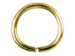 Gold Plated Jump Ring Round 10mm Pack of 100