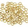 Gold Plated Jump Ring Round 7mm Pack of 100