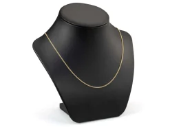 Gold Plated 1.8mm Filed Curb Chain 18