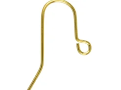 Gold Plated Plain Hookwire Pack of 10