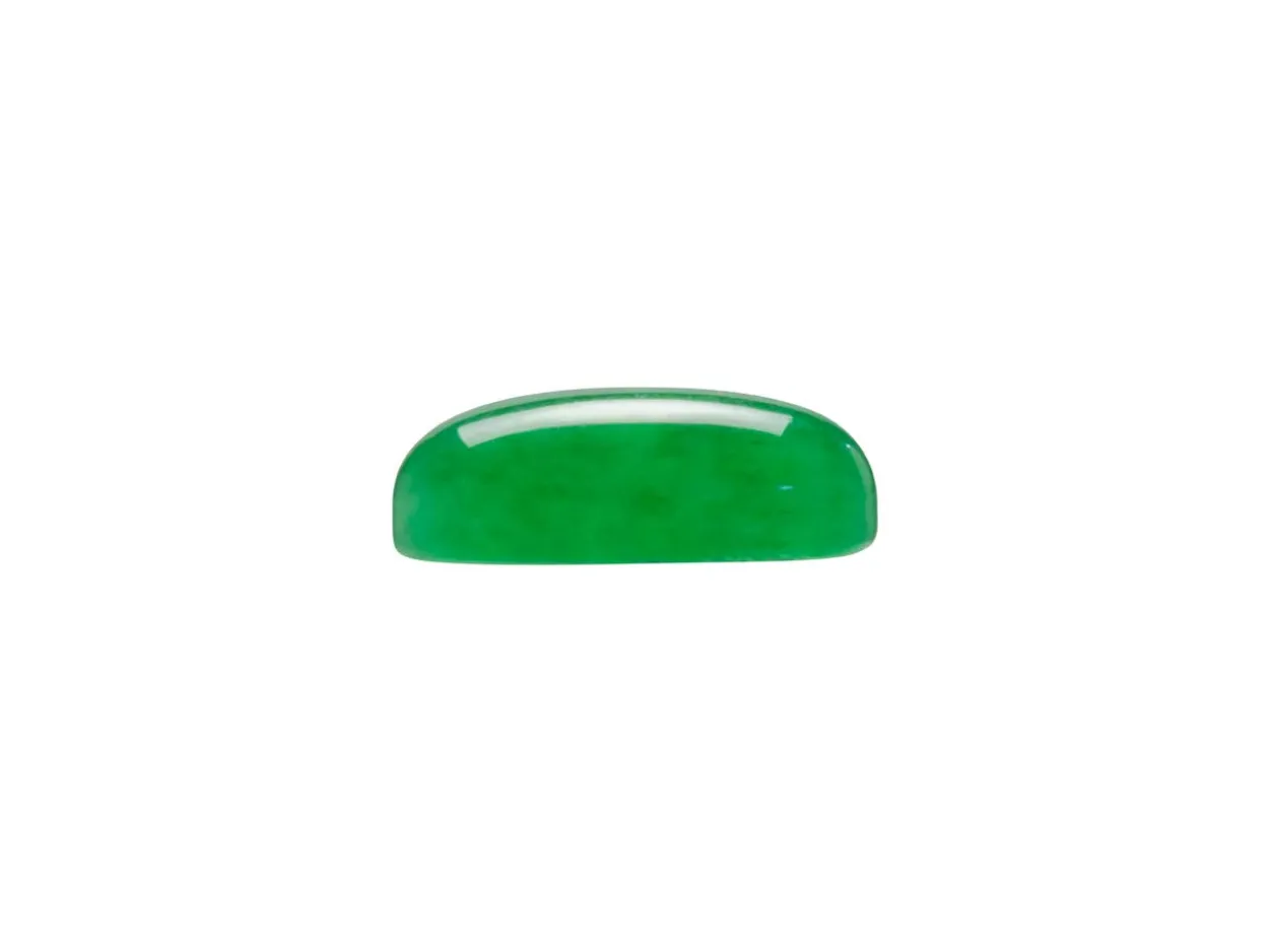 Green Agate, Oval Cabochon 8x6mm