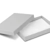 Grey Card Soft Touch Necklace Box