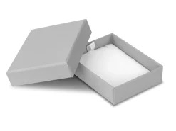 Grey Card Soft Touch Pendant Box