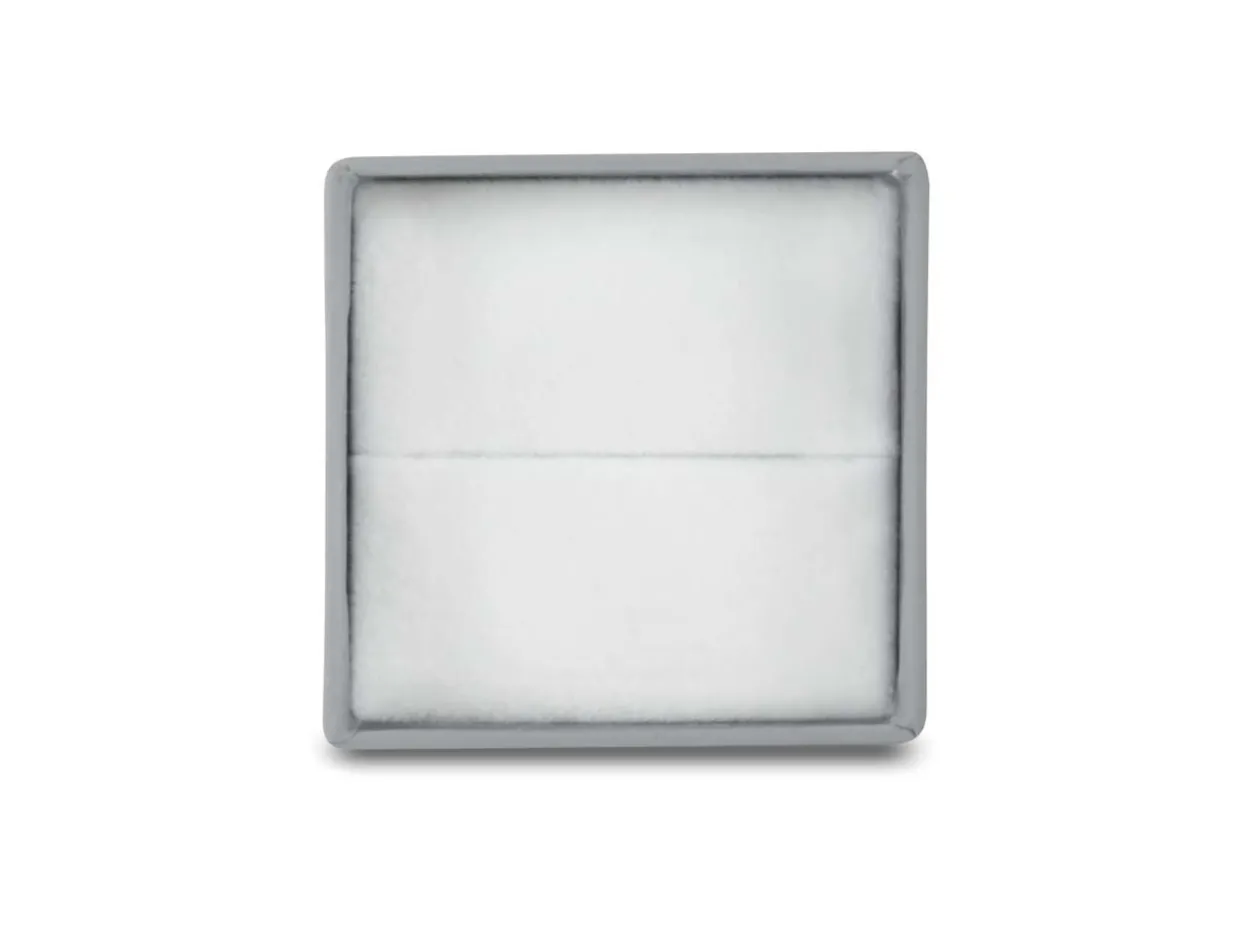 Grey Card Soft Touch Stud Earring Box