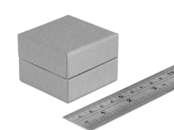 Grey Textured Eco Ring Box