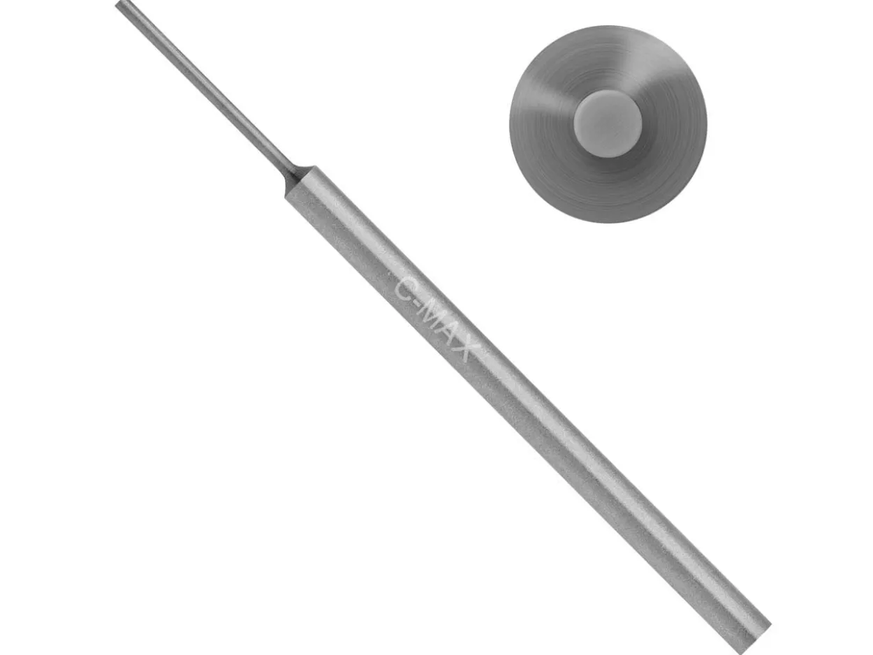 GRS® C-Max Carbide Stepped Round Graver Blank 0.8mm Diameter